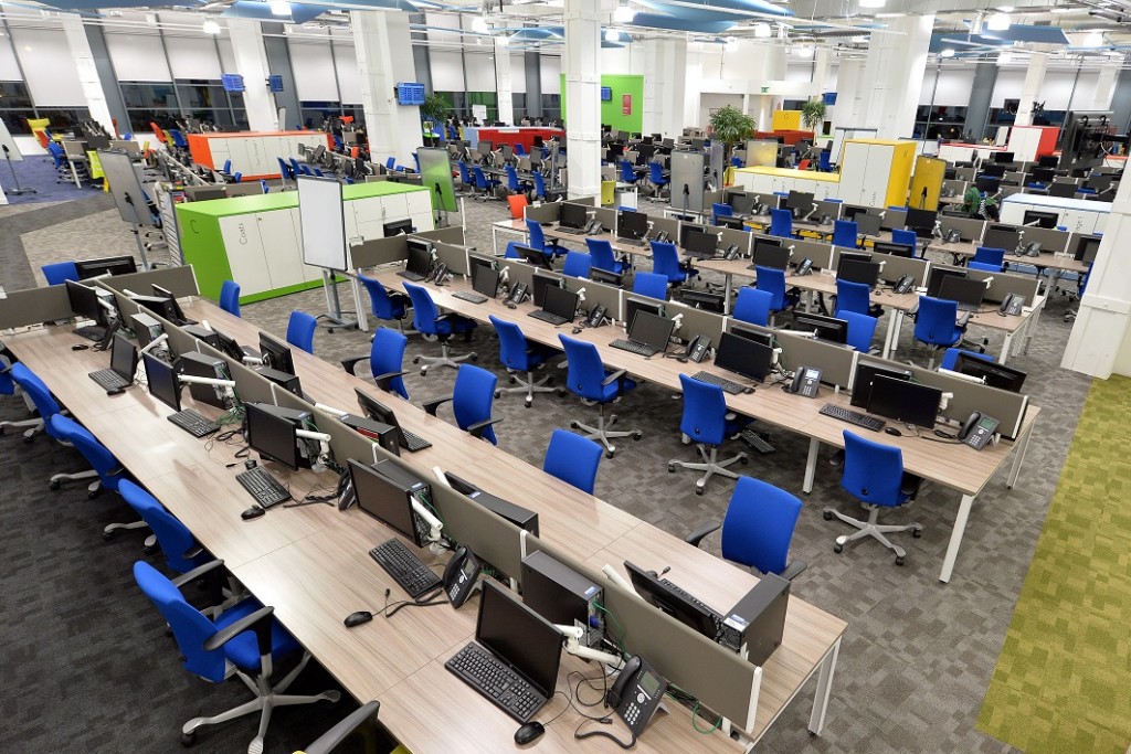 Hastings Direct’s modern, vibrant 45,000-sq-ft contact centre in Leicester